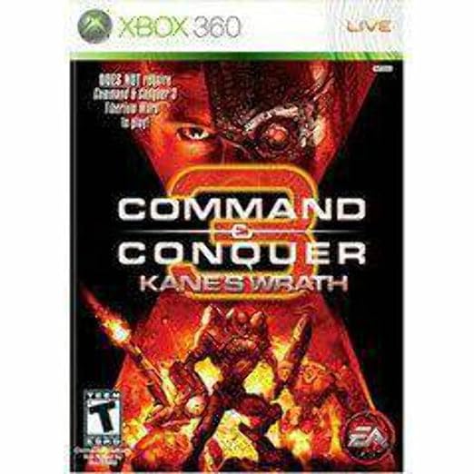 Command & Conquer Kane's Wrath Xbox 360