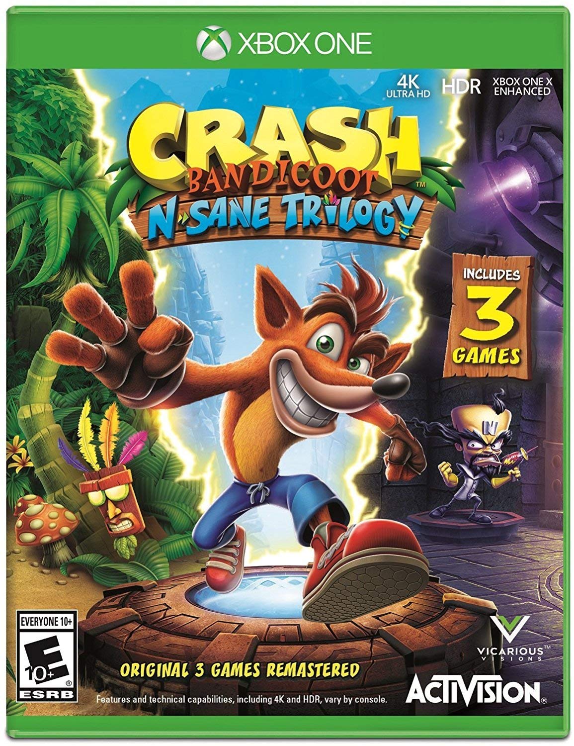 Crash Bandicoot N'Sane Trilogy Xbox One